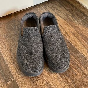 Allbirds slip on gray shoes. Barely worn